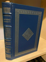 Beyond Infinity - Gregory Benford SIGNED Sci Fi 1st Edit Easton Press