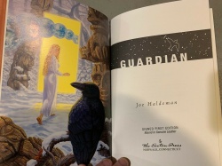 Guardian - Joe W. Haldeman SIGNED Sci Fi 1st Edit Easton Press