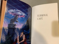 Terminal Cafe - Ian McDonald SIGNED Sci Fi 1st Edition Easton Pess 