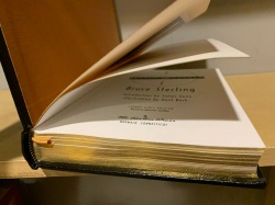 Heavy Weather - Bruce Sterling SIGNED Sci Fi 1st Edit Easton Press