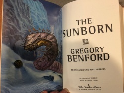 Sunborn by Gregory Benford SIGNED 1st Edition w/ COA Sci Fi  Easton Press 