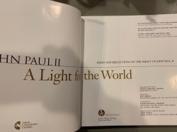 John Paul II: A Light for the World Easton Press 