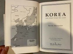Korea - The First War We Lost by Bevin Alexander Military Easton Press 