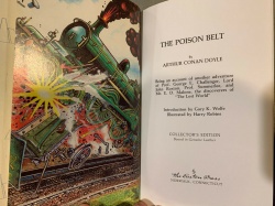 Poison Belt by Arthur Conan Doyle Sci Fi Series Easton Press 